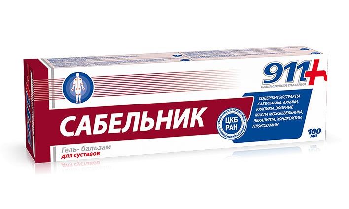 911 САБЕЛИНК ГЕЛА-БАЛАМАМ ДЛЯ КУСАВОВА 100 МЛ цENA 88 РУБА