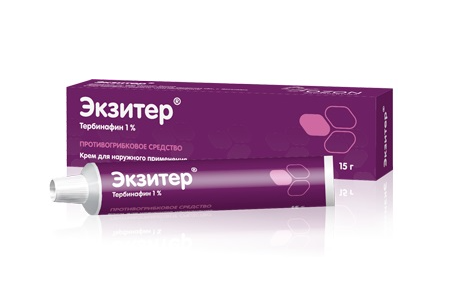 ЭkзiTer krem ​​1% toubA 15 gr - купейт. 
