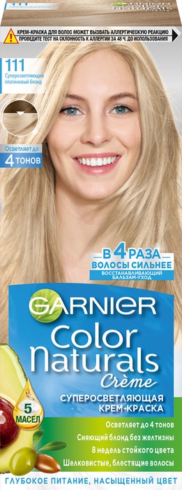 Otзыvы o krasked -дл -алон garnier color aturals 111 ...