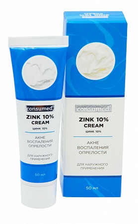 Цinkowый krem ​​10% koansumed (потребляется), titaba 50 мл (эlyparma, rossyna ...