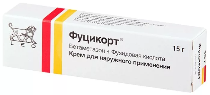 Фушикорт Крем Туба 15 гр